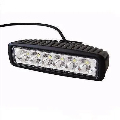 18W LED-werklamp 12V 24V IP67 Flood of Spot Beam voor 4WD 4x4 Off Road Lamp Truck Boat Trein Bus Auto Lighting