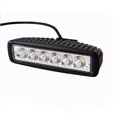 18W LED İş Işığı 12V 24V IP67 Sel veya Spot Işın 4WD 4x4 Kapalı Yol Lambası Kamyon Kamyon Tekne Tren Otobüsü Aydınlatma 9667616