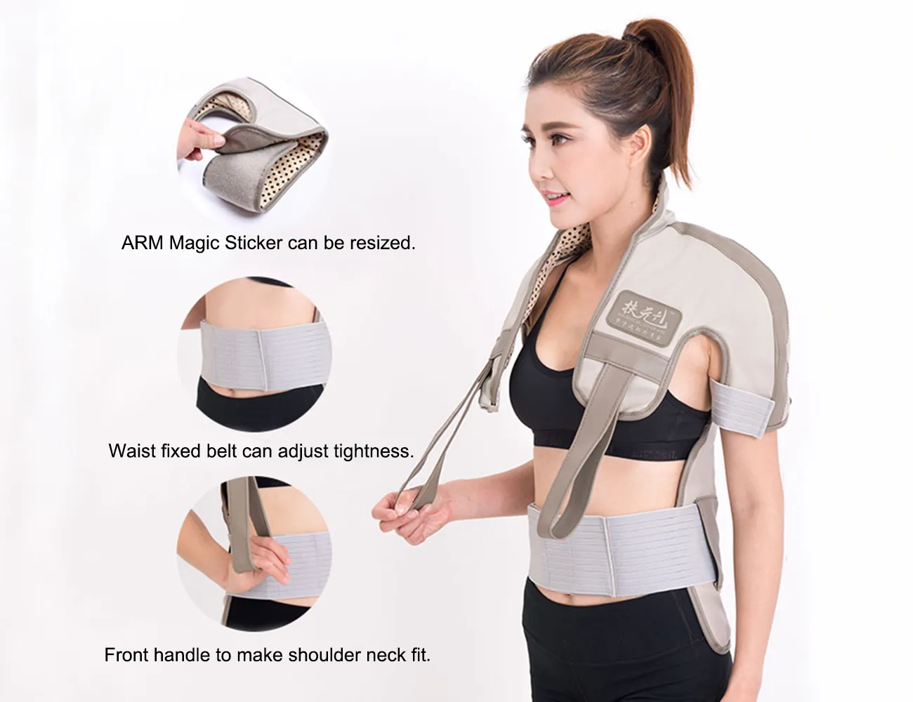 Gesundheitswesen Massager Vibrator Multifunktionale Ferninfrarot Heizung Hals Schulter Taille Und Rückenpflege Massager Elitzia ETHYE102