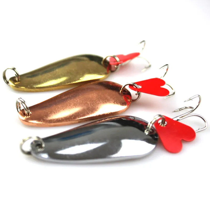 Hot Selling Mini Trolling Spoon Fishing Lure Spinner Blade Bait For