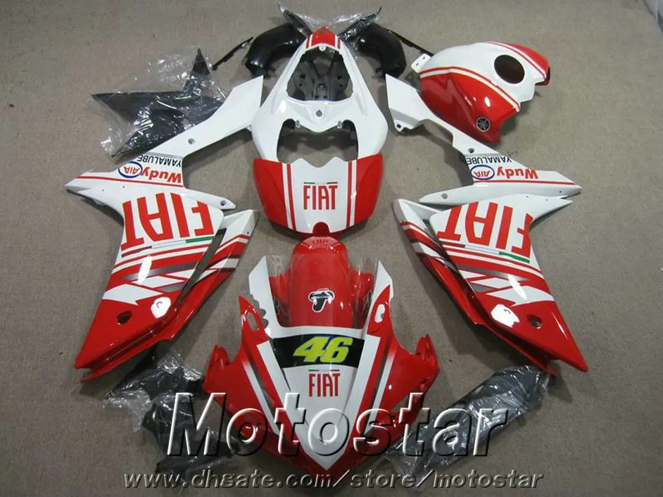 ヤマハYZF R1 2024 2025レッドホワイトブラックフルボディワークセット