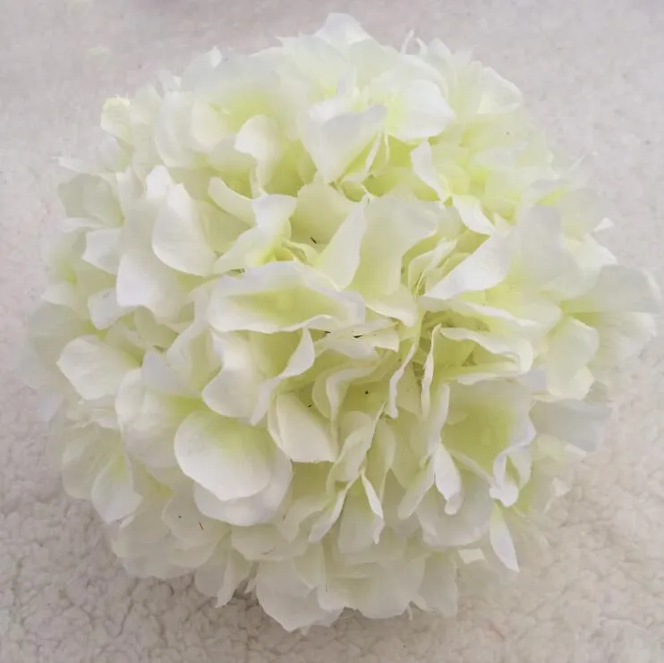 11 inch artificial hydrangea flower ball pincushion wedding ball kissing ball wedding supermarket deoration hangings ball FB009