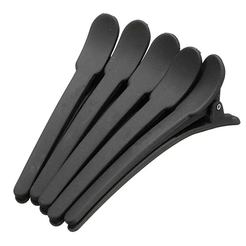 Wholesale Pro Black Matte Hair Styling Clip Salon Hair Cut Sectioning