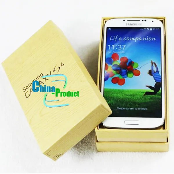 Original Samsung Galaxy S4 GT-i9500 refurbished i9500 5.0 inch NFC 3G Quad Core Android 4.2 16GB Storage unlocked phones