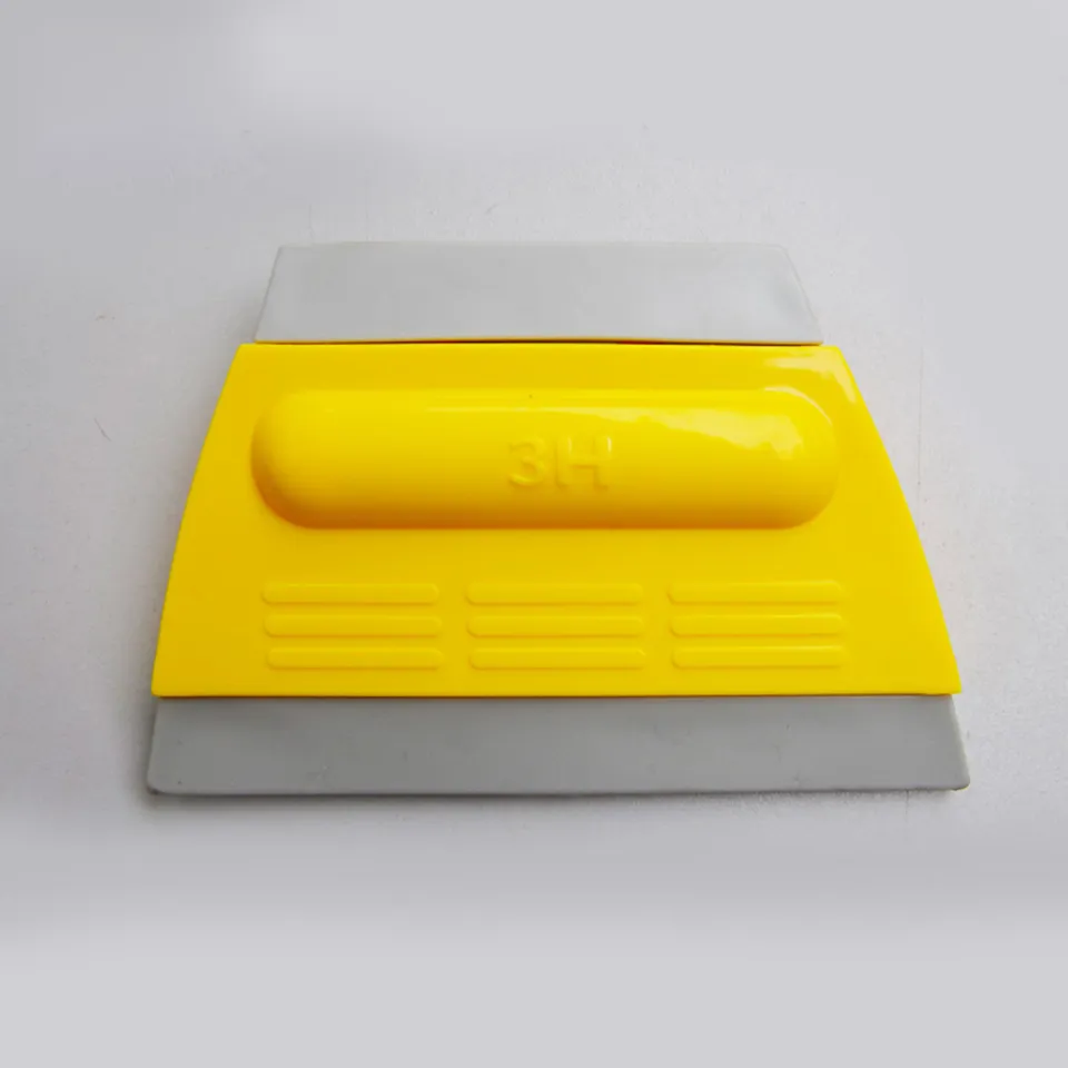 Outil d'emballage en vinyle Essuie-glace à eau de nettoyage de vitres Raclette de style '3H' à bords en caoutchouc de luxe pour l'élimination de l'eau MO-202