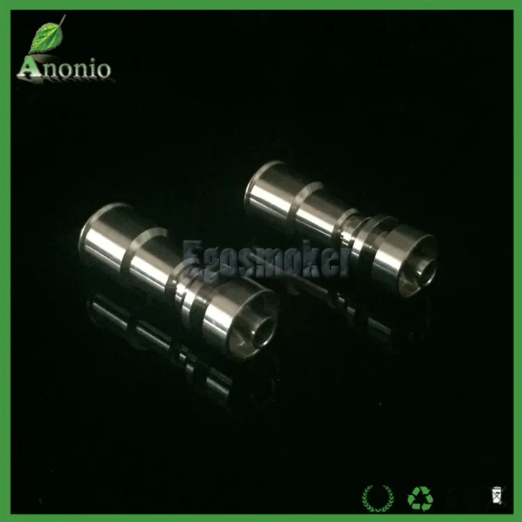 Gr2 Female 10mm/14mm and 14mm/18mm Electric Domeless Titanium Nail Double Function 2 in 1 Coil E Titanium Smoking Accessories