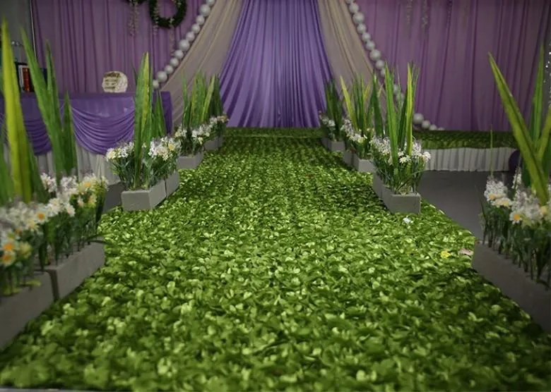 Nova chegada Centro de casamento romântico Favoriza 3d Rose Petal Carpet Runner para Festas de Decoração de Casamento Suprimentos 9406713