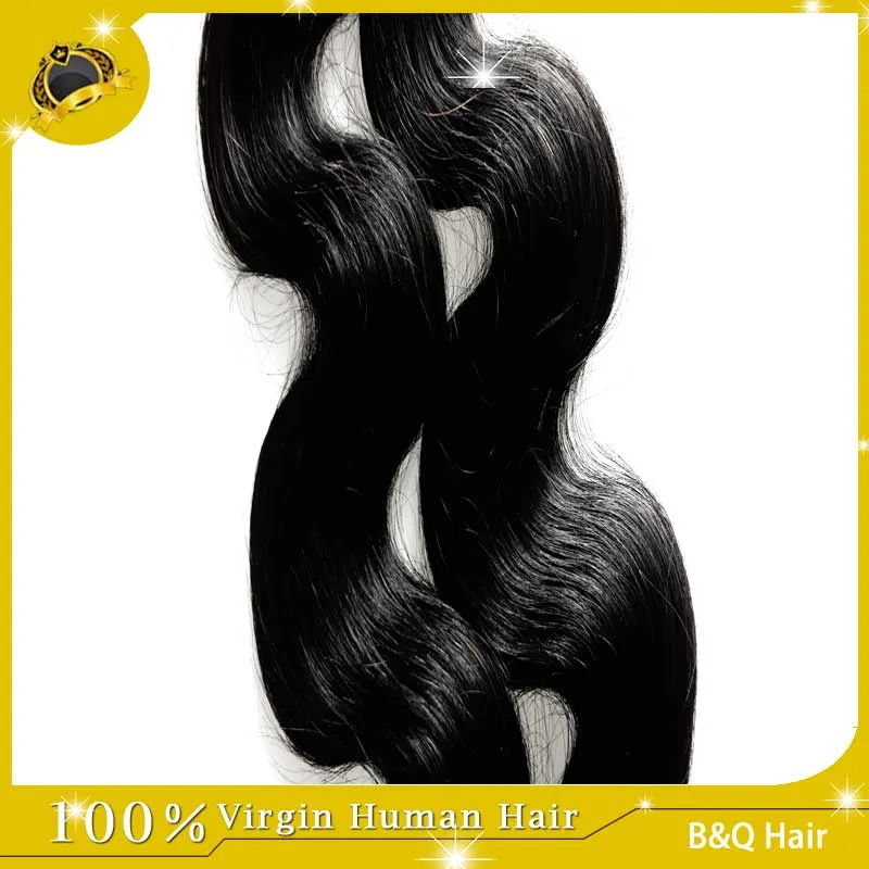 Tani wysokiej jakości nieprzetworzone 8A 8-30 cali malezyjska fala ciała pełna głowa włosy Weves Naturalne przedłużanie włosów ludzkich