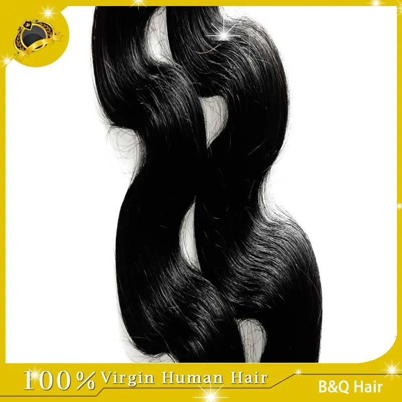 Barato de alta calidad sin procesar 8A 8-30 pulgadas Onda del cuerpo de Malasia Cabello de cabeza completa teje extensiones de cabello humano natural