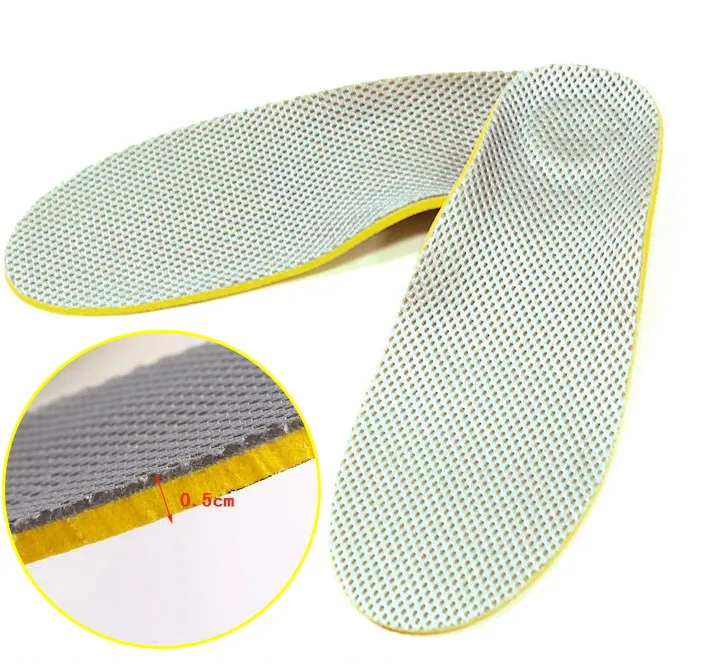 피트 배려 한 쌍의 3D 프리미엄 여성 남성 편안한 신발 orthotic insoles 삽입 높은 아치 지원 패드 / # 3988