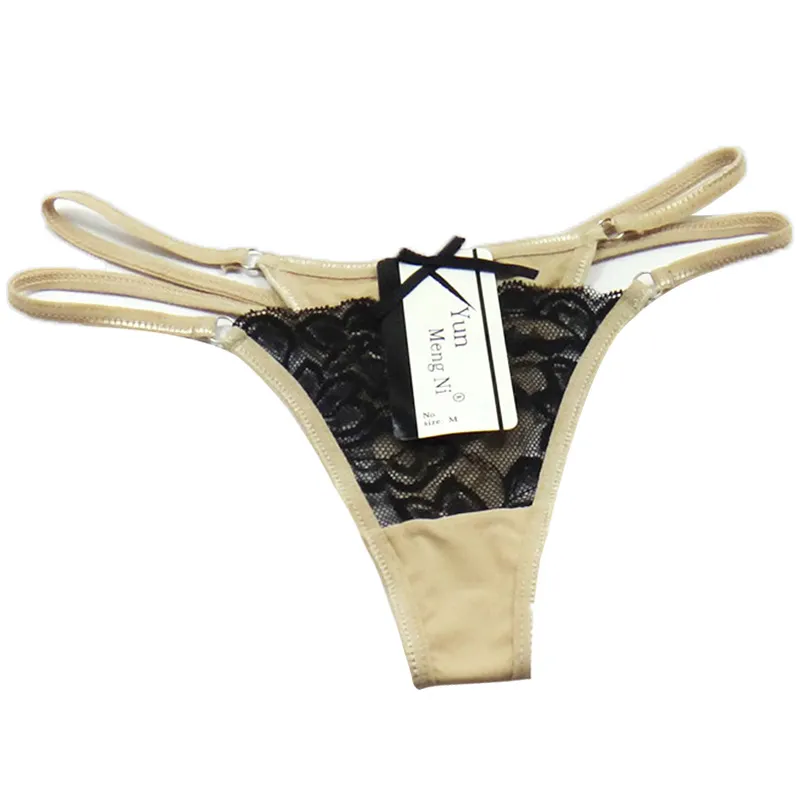 biancheria intima sexy delle signore delle mutandine delle donne delle perizoma delle mutandine della perizoma del pizzo della perizoma del g-string