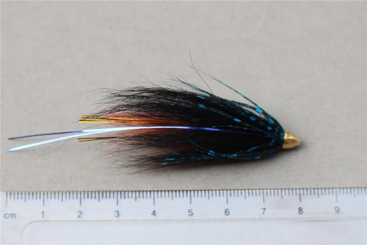 Tigofly LOT Assortiment de mouches à tube pour le saumon Trout Steelhead Fly Fishing Flies Lures Set8655568