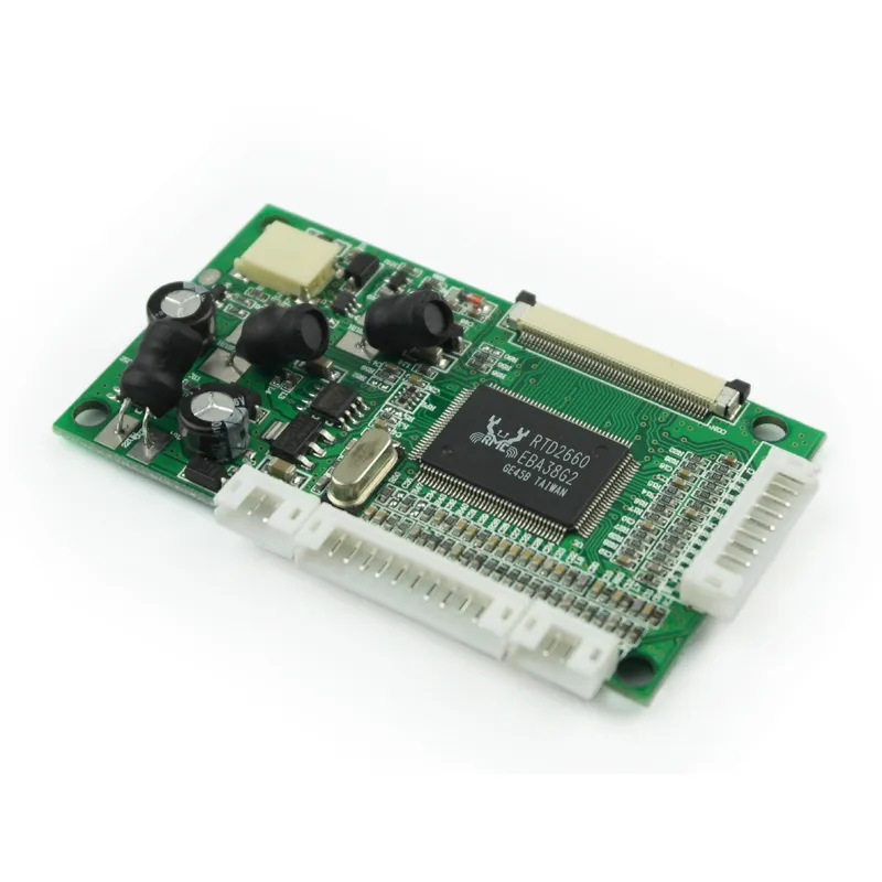 2AV VGA TTL 50P Module de carte de contrôleur de pilote LCD avec télécommande pour Raspberry PI 2 33V 43quot101quot 1280800 Affichage LCD P2191256