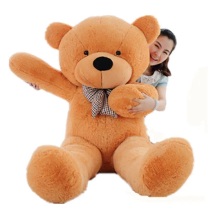 Nuovo arrivo gigante misure ad angolo retto 200CM78039039 pollici TEDDY BEAR PELUCHE ENORME GIOCATTOLO MORBIDO Peluche Valentine039s Da8942327