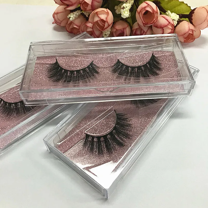 Private Logo Acceptable silk 3D faux Mink Hair Eyelashes Messy Eye lash Extension Sexy Eyelash Full Strip Eye Lashes