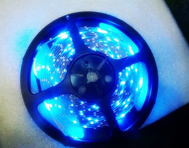 5M SMD2835 12V RGB LEDストリップライトランプ300LEDSROLL 60LEDSMストリップ照明2A電源付きノンウォータープルーフロープ24Keys Remod6236699