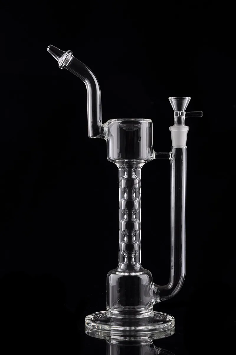 2024 Beste glazen vaporizer, geweldige upline glazen waterpijpen met spline perc glazen bong-rigs met 14,5 mm verbinding