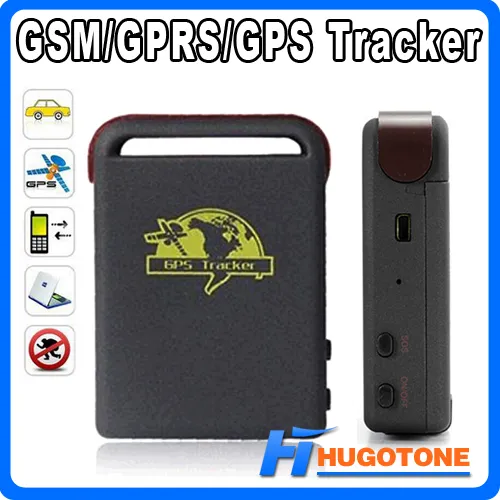 Localizzatore GPS per auto personale in tempo reale TK102 TK102B Quad Band Sistema di tracciamento dei veicoli online globale Offline Dispositivo GSM/GPRS/GPS Controllo remoto Allarme velocità