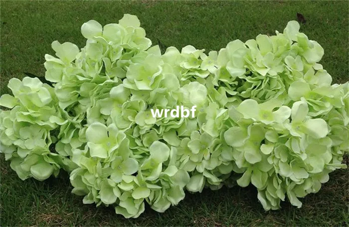 Hortênsias europeias de seda 50cm1969quot comprimento artificial hortênsia arbusto 7 cabeças de flores por grupo 6 cores para casamento flower8702198