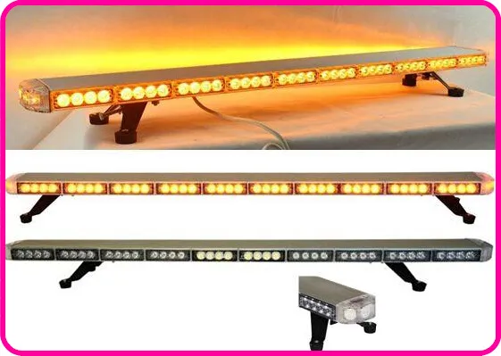 Intensywność 120 cm 86W LED Lightbar Alarm Lightbar, Strobe Lights, Light Light Bar dla Policji / Pojazdu Pogotowia / Pojazd pożarowy, Wodoodporny