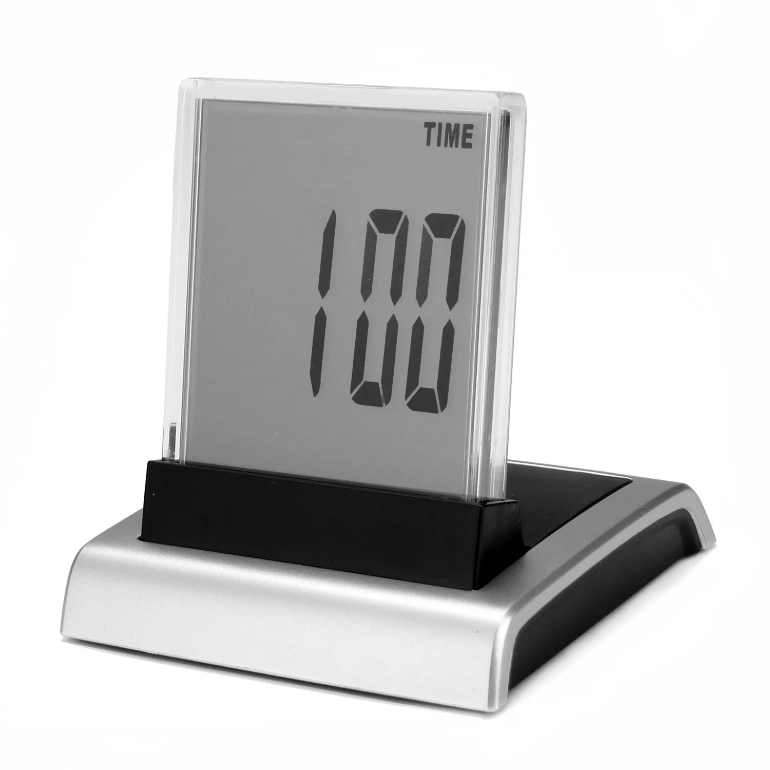 Thermomètre de réveil LCD numérique à LED à changement de couleur à 7 couleurs
