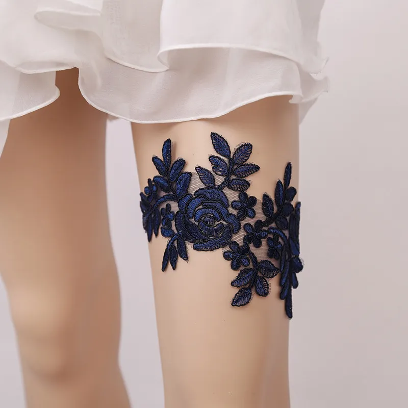Blue Garter Bridal: Delicate Blue Lace Thigh Garter... From Charitystore,  $11.2
