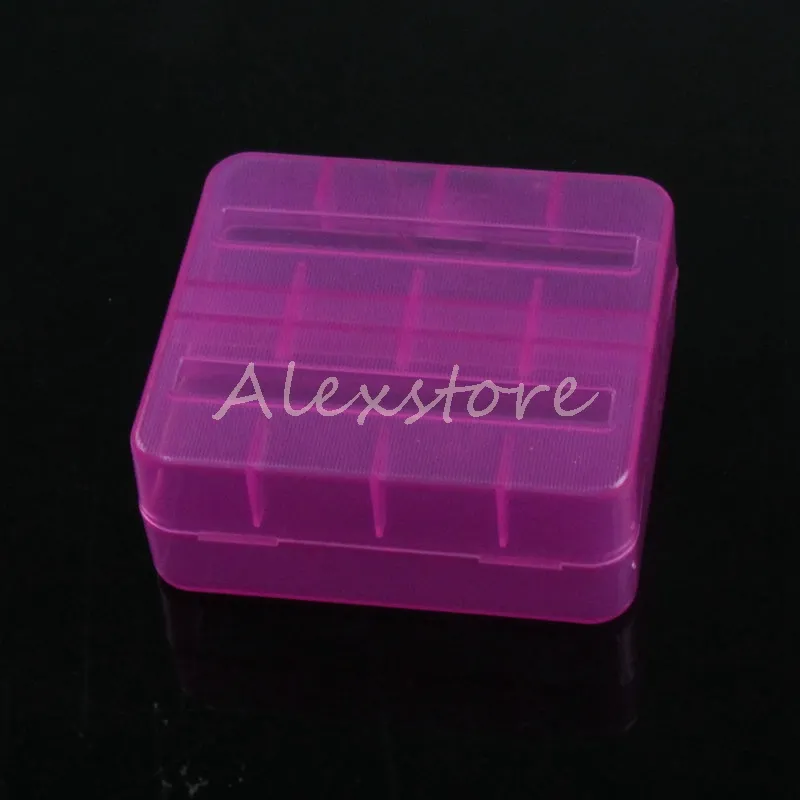 Portable Plastic Battery Case Box Safety Holder Storage Container pack batteries for 2*26650 or 3*18650 lithium ion battery