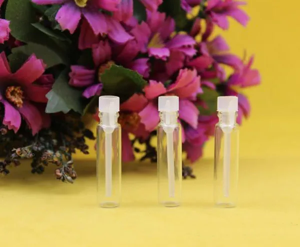 1ML رشاشات العطور البخاخة البسيطة زجاجات العطور سفر الجيب إعادة الملء العطور البخاخة ، عطور منزلية فارغة