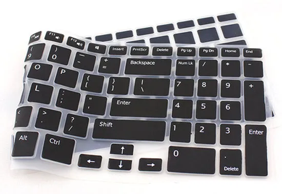 Colorful Keyboard Protector Cover Skin Keyboard Stickers For Dell Inspiron 15R -5521 15-3521