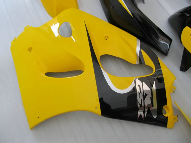 Kit carenatura in plastica SUZUKI GSXR600 GSXR750 1996-2000 GSX-R 600/750 96 97 98 99 carenature moto giallo nero GB39