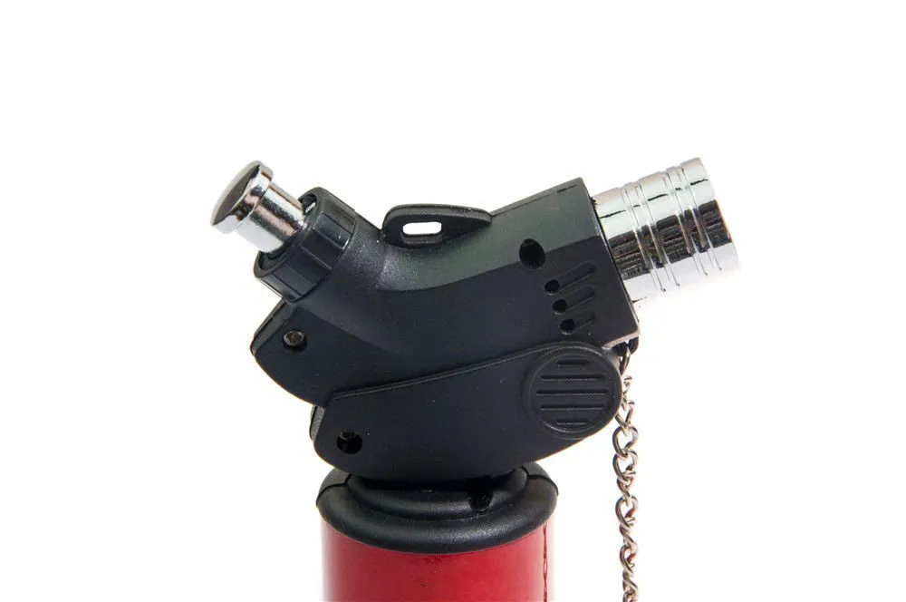 Jet Flame Lighter Jet Flame Gun Gas Butane Burner Torch Lighter Cooking Soldering BBQ Tool Cigarette Cigar Lighter