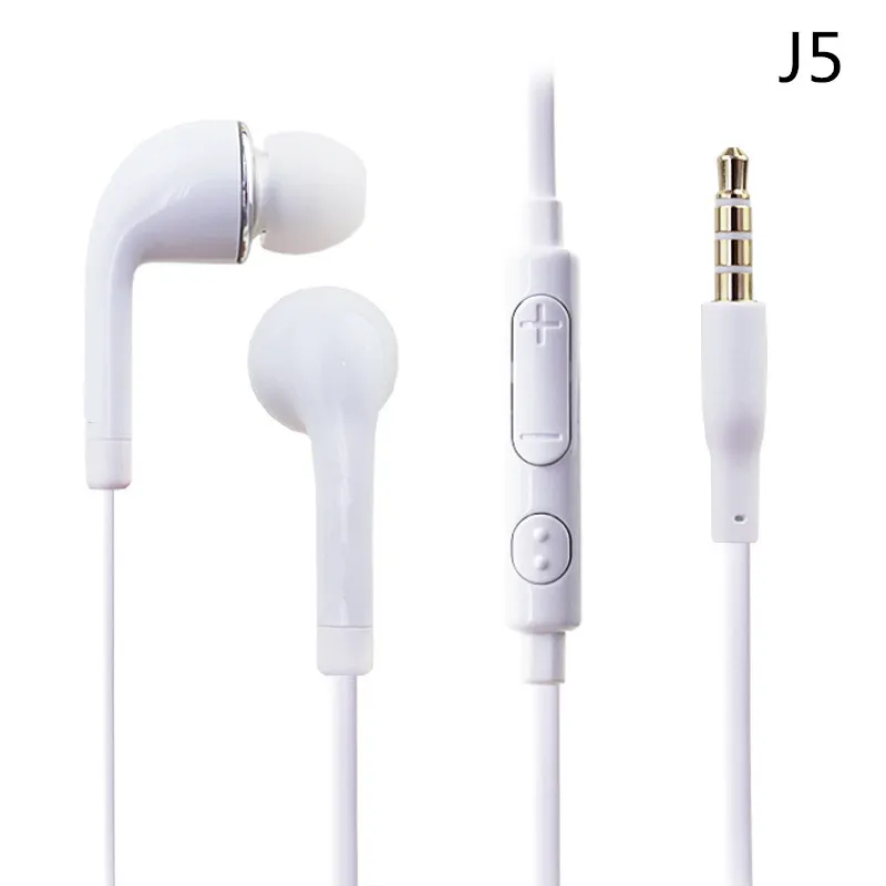 Platte kleurrijke in-ear koptelefoon hoofdtelefoon 3,5 mm met volumeregeling en MIC Headset oordopjes voor Samsung Galaxy S4 S5 I9600 Note 2 Note 3 N9000