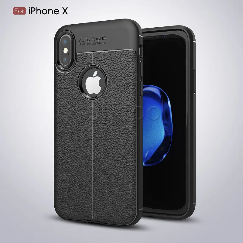 Antislip Soft TPU Siliconen Case Shell Schokbestendig Back Cases Cover voor iPhone 11 Pro XR XS MAX 8 7 6S Plus Samsung S9 S8 S10 Plus Note 9 8