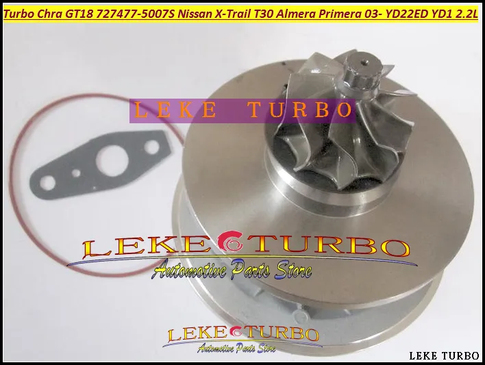 Yağ soğutmalı Turbo Kartuş CHRA GT1849V 727477-5007S 727477 NISSAN Almera Primera X-Trail T30 için Turbo Şarj 2003-05 YD22ED YD1 YD22 2.2L