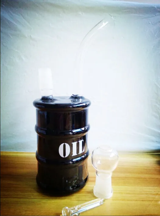 高濃度材料リグ樽オイルドラムリグ - オイルドラムオイラーリグ14.5ミリメートル石油リサイクル14mmガラスオイルリグ