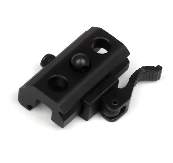 Quick Detach Cam Lock QD Bipod Sling Stud Adapter voor Harris Style Bipod Past op Weaver of Picatinny Rail mount