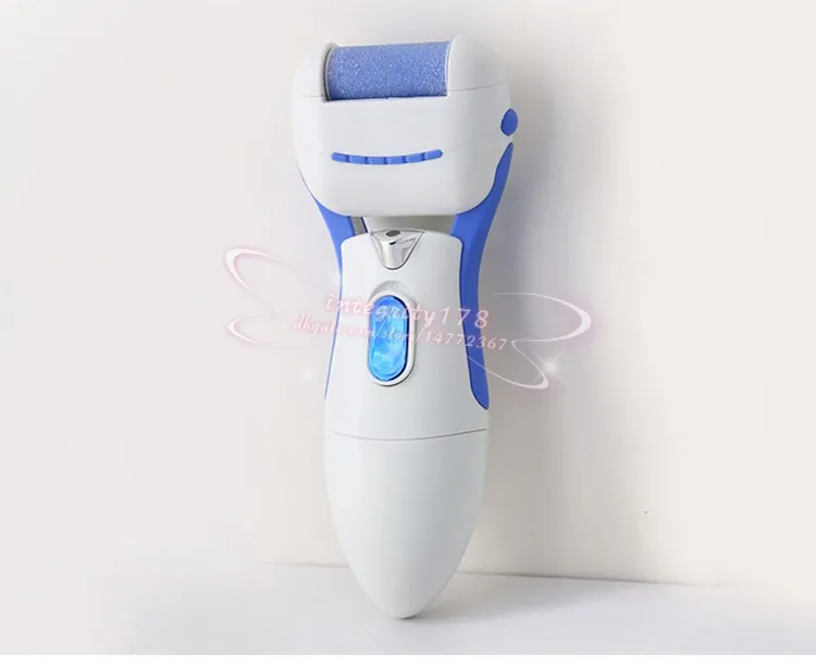 Kemei 2508 Callus Remover Batterij Operated Elektrische Voet Exfoliator Voeten Dode Huid Removal Heel Cutics Nail Grinding Tool Set