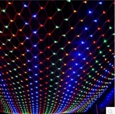 패션 요정 크리스마스 메쉬 워크 샹들리에 LED 네트 램프 그물 조명 3m*2m 200led