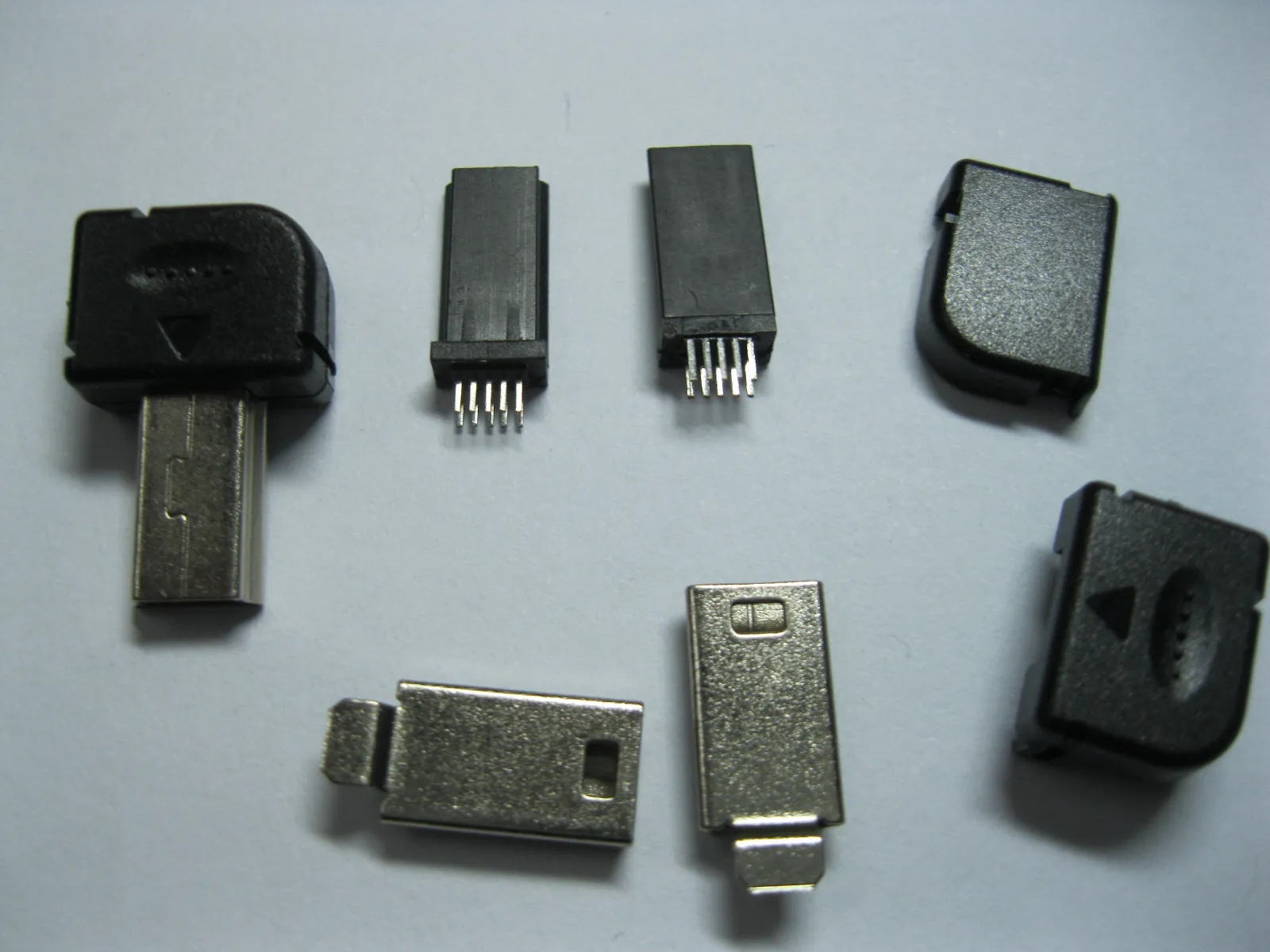 Mini 10 Pin USB Male Plug For Philips Right Angle 300 pcs per lot hot sale