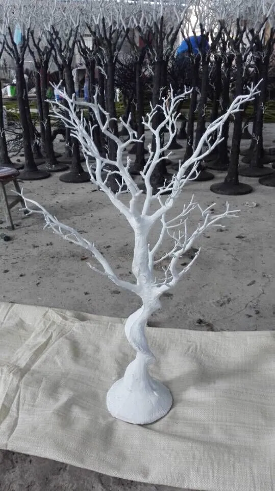 (avoir 5 mètres de perles chaque arbre) pièces de centre de table de mariage arbre blanc manzanita pour mariage, même fête et chrimas cecotation11