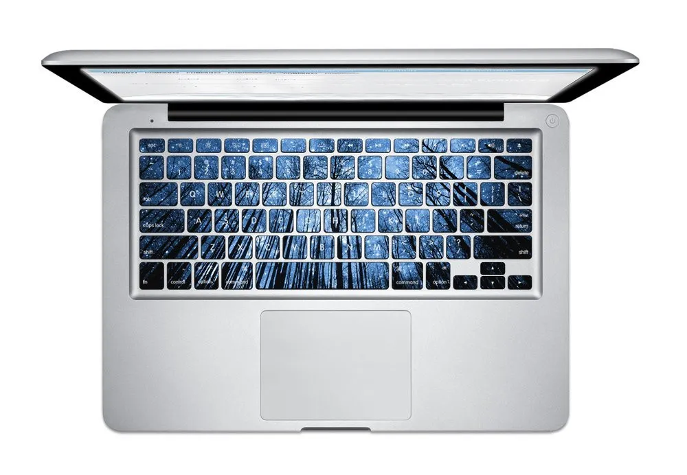 Van Gogh Keyboard Sticker Cover för MacBook Air 13 Pro och Pro Retian 13 15 17 Inch Tangentboard Protector Skin Sticker8802705