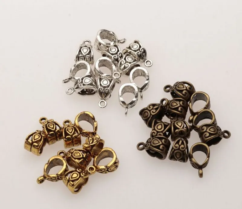 120 stks spacer kralen voor sieraden maken hanger clips clasps connectoren voor armband ketting