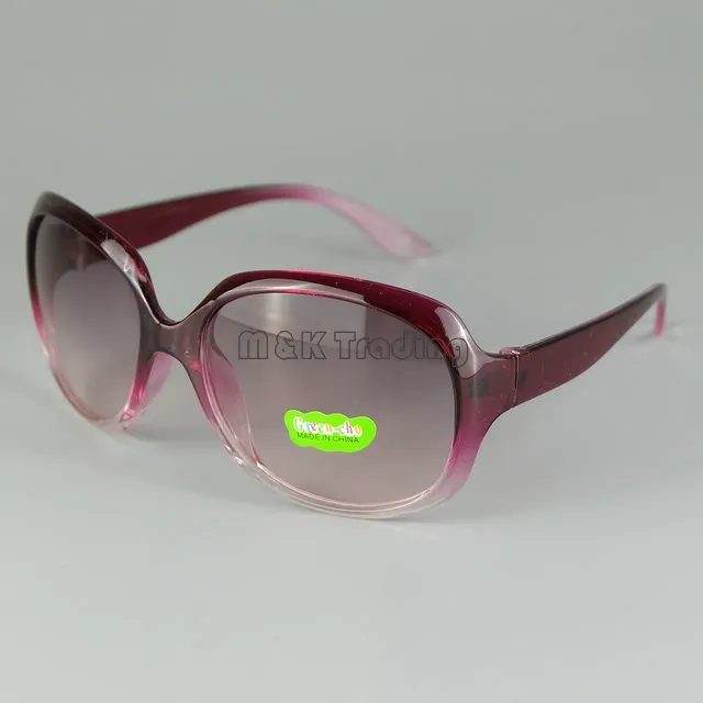 Çocuk Güneş Gözlüğü Büyük Çerçeve Etrafında Yaz Plaj Güneş Gözlükleri Çocuk Gözlükler UV400 Mix 8 Renkler 24 adet / grup