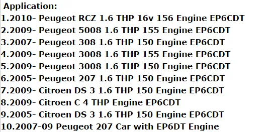 K03 53039880121 53039880104 Turbosprężarka Turbo do Peugeot 207 308 3008 5008 RCZ CITROEN DS 3 C4 EP6DT EP6CDT 1.6L THP z zaworem elektronicznym