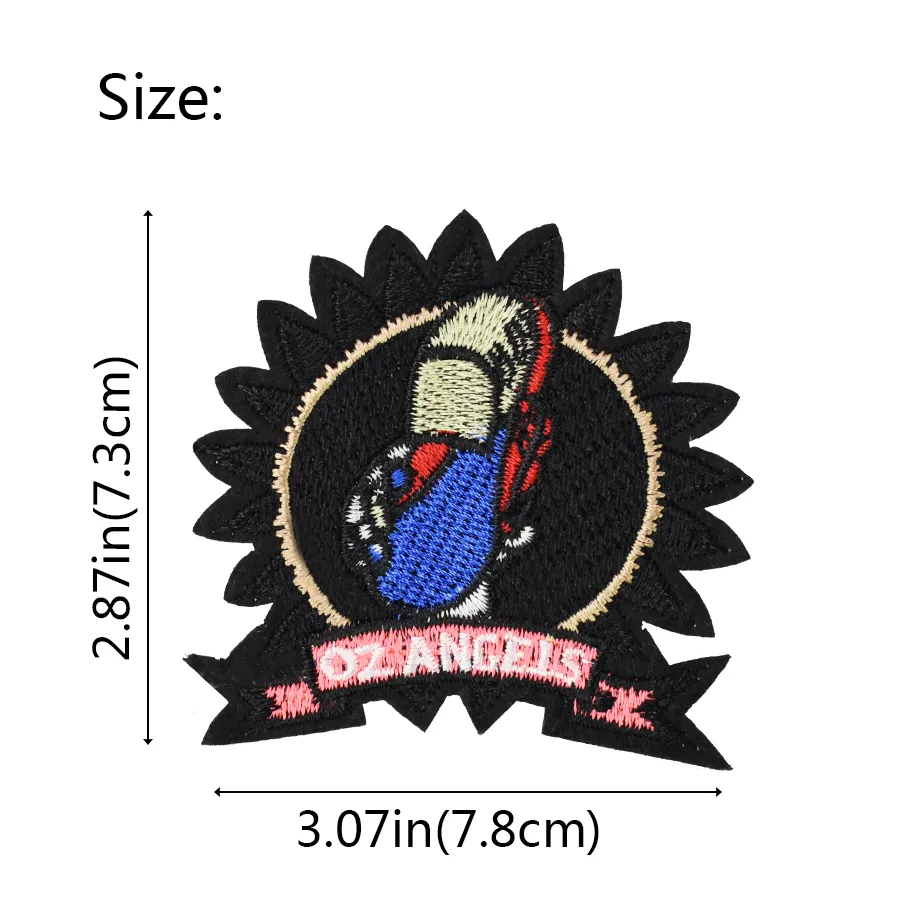 Angel Patches for Clothing Bags Iron on Transfer Applique Patch for Jeans Sew on Embroidery Badge Patch DIY