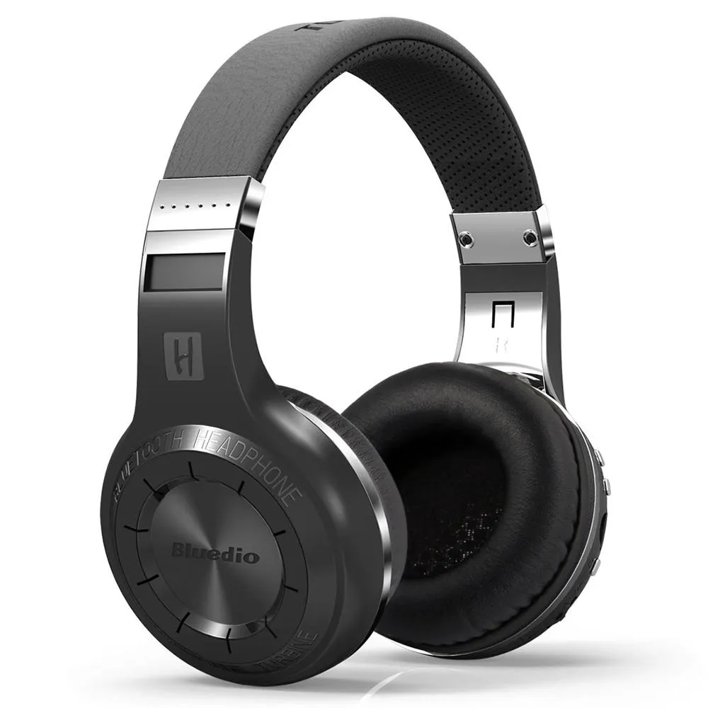 Casque d'origine Bluedio H + Bluetooth V4.1 stéréo sans fil intégré micro Micro-SD/FM Radio écouteurs supra-auriculaires