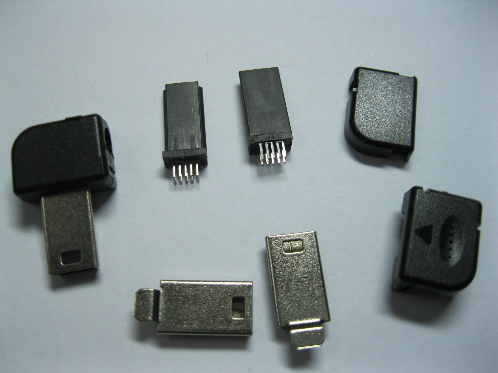 Philips için 10 Pin USB Erkek Fiş Dik Açı 100 adet lot başına sıcak satış