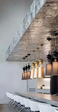 moderna metalarte lâmpada suspensa Jaime Hayon Josephine mini t luminária branca preta dourada prata sala de jantar luz da sala de estar sma1204005