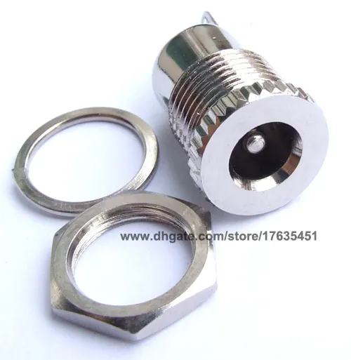 2.1mm x 5.5mm DC Power Adapter Female Plug Jack Panel Mount Connector Socket Adaptor 2.5mmx5.5mm Fedex / DHL 