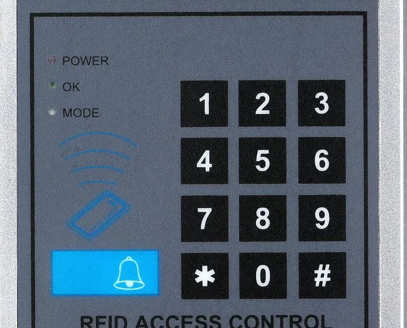 뜨거운 판매 액세스 제어 카드 RFID 근접 항목 키패드 도어 잠금 액세스 제어 시스템 무료 배송 H4362